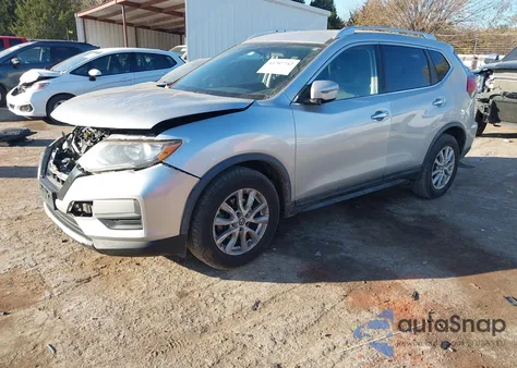 2017 Nissan Rogue Sv из США, поврежденный, VIN KNMAT2MT6HP587917